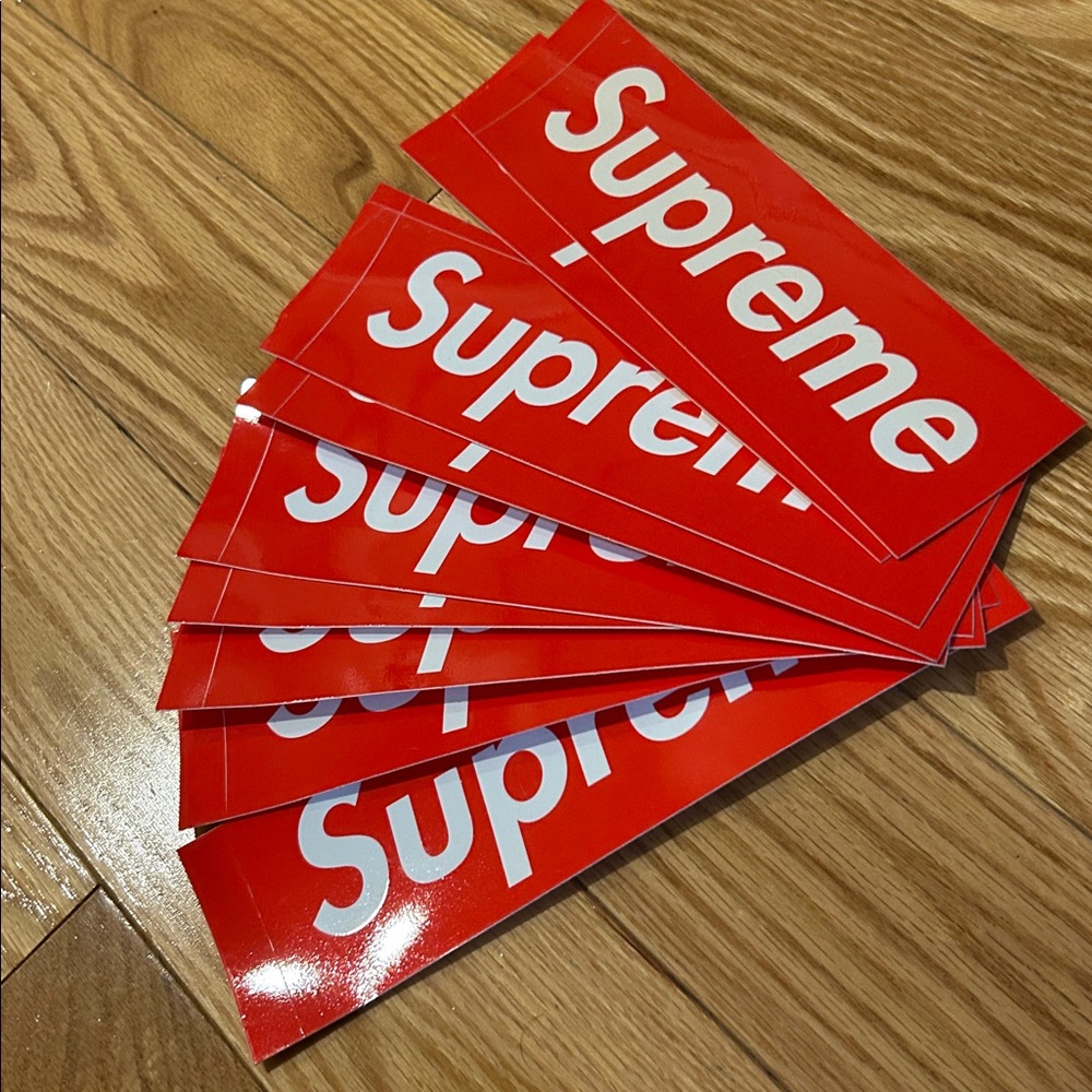 Lot of 10 Authentic Supreme Stickers